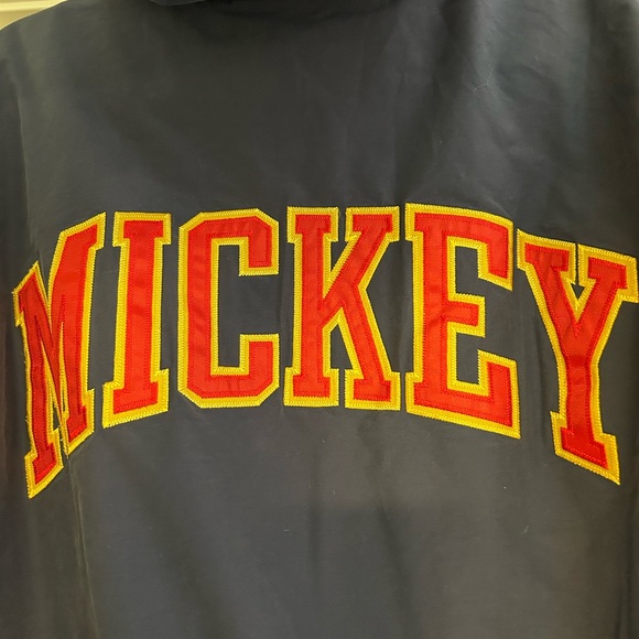 Vintage Walt Disney World Mickey Mouse Zip-Up Jacket/Windbreaker (Unisex) - Picture 4 of 5